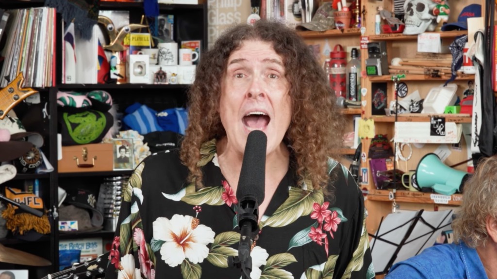 Weird Al Yankovic finally brings some parodies to the Tiny Desk