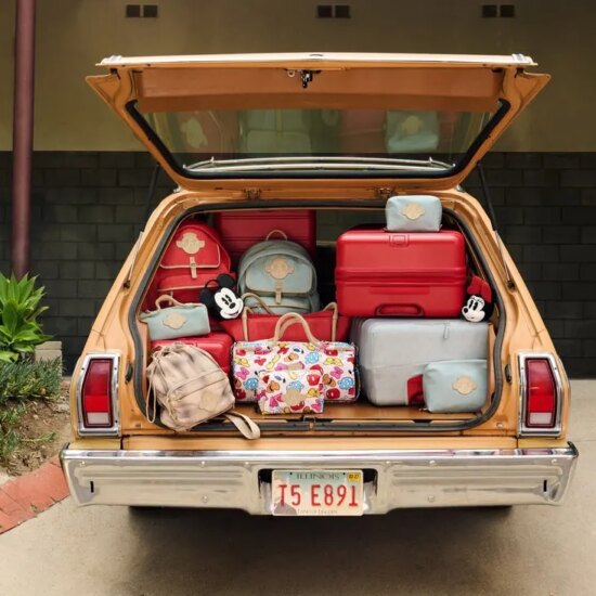 disney and beis new luggage collection