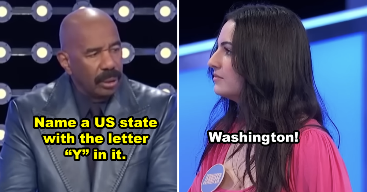 32 Dumb, Embarrassing, And Realllllllly Funny "Family Feud" Moments That Make Me Laugh Nonstop