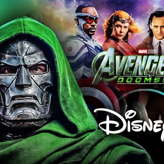 Doctor Doom, Avengers Lineup, Disney plus logo.
