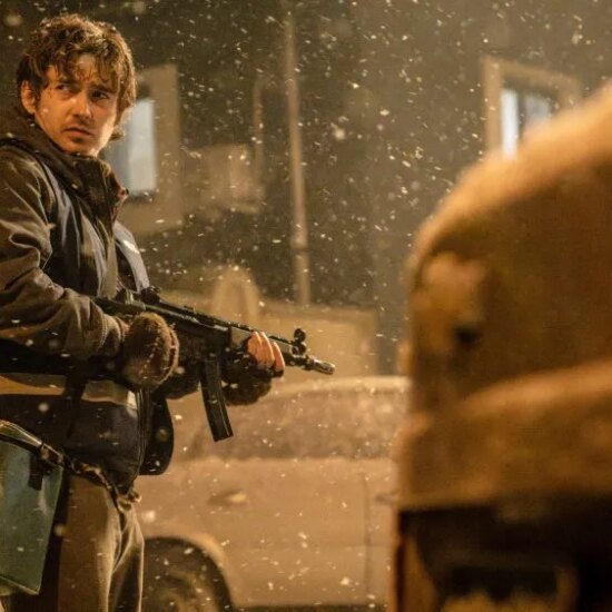 RESIDENT EVIL, Austin Abrams, 2026. ph: Dusan Martincek / © Sony Pictures Releasing / Courtesy Everett Collection
