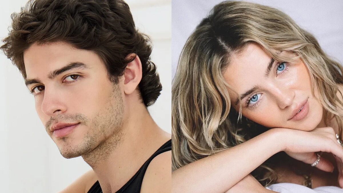 Connor Simos and Daisy Jelley