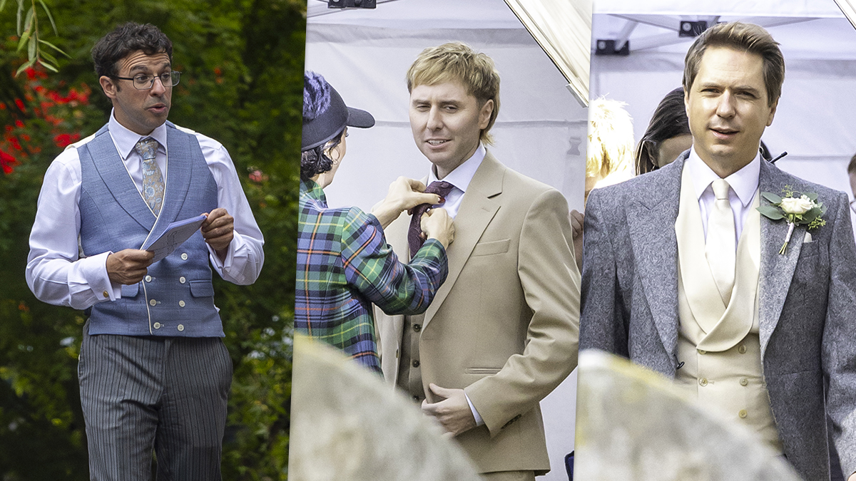 The Inbetweeners Movie 3 Behind The Scenes Pictures Wedding