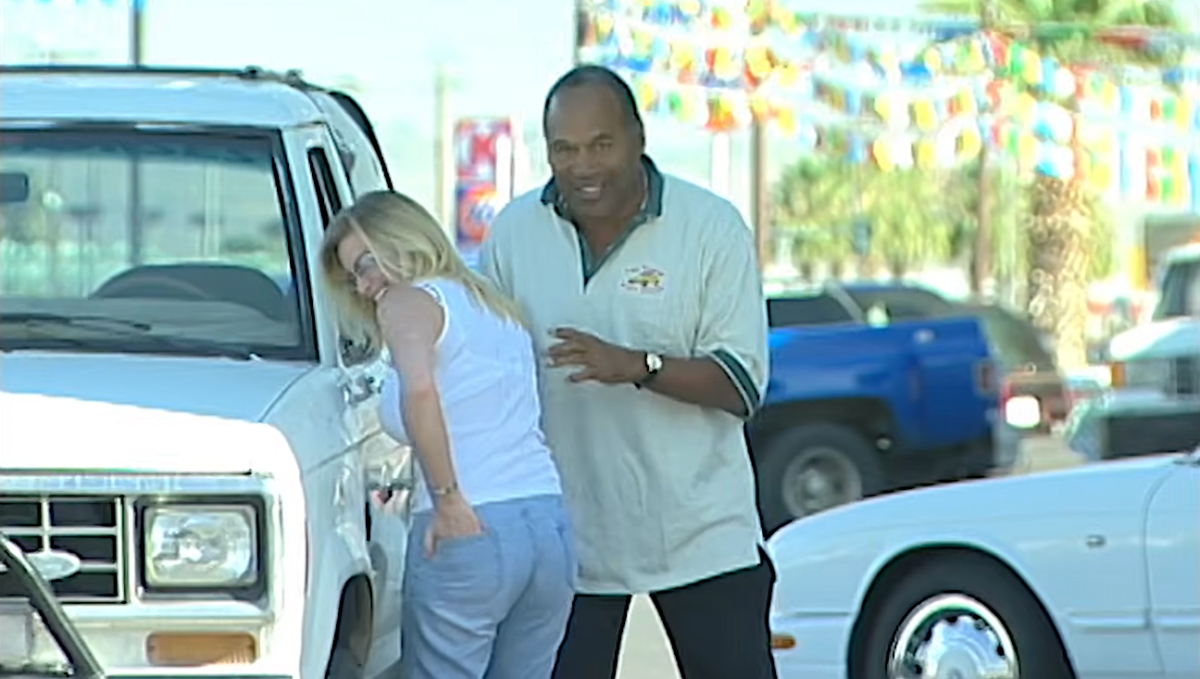O.J. Simpson in a scene from Juiced