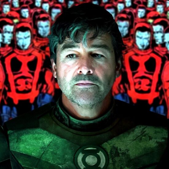 Kyle Chandler as Hal Jordan, Manhunters from DC Comics