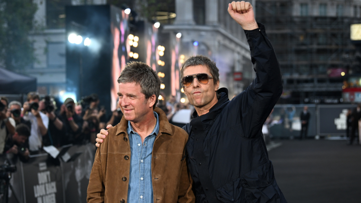 Liam and Noel Gallagher Soak Up Love at 'Oasis' Film U.K. Premiere