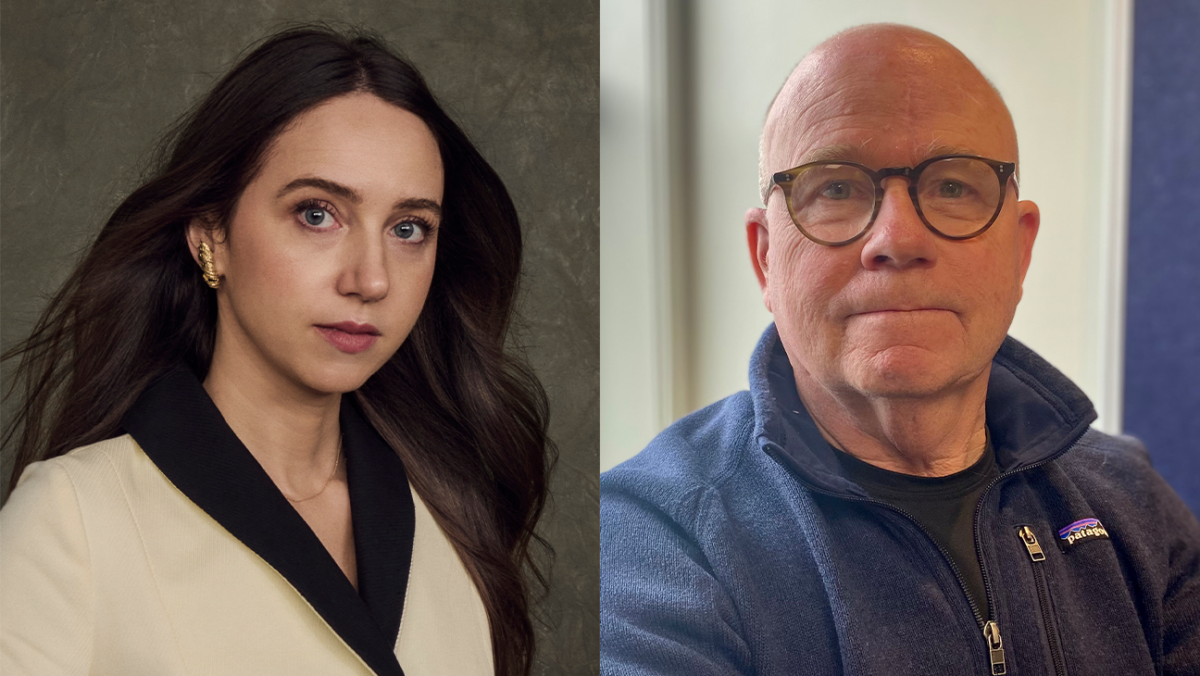 Zoe Kazan and Jeb Stuart.