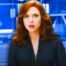 Scarlett Johansson as Black Widow.
