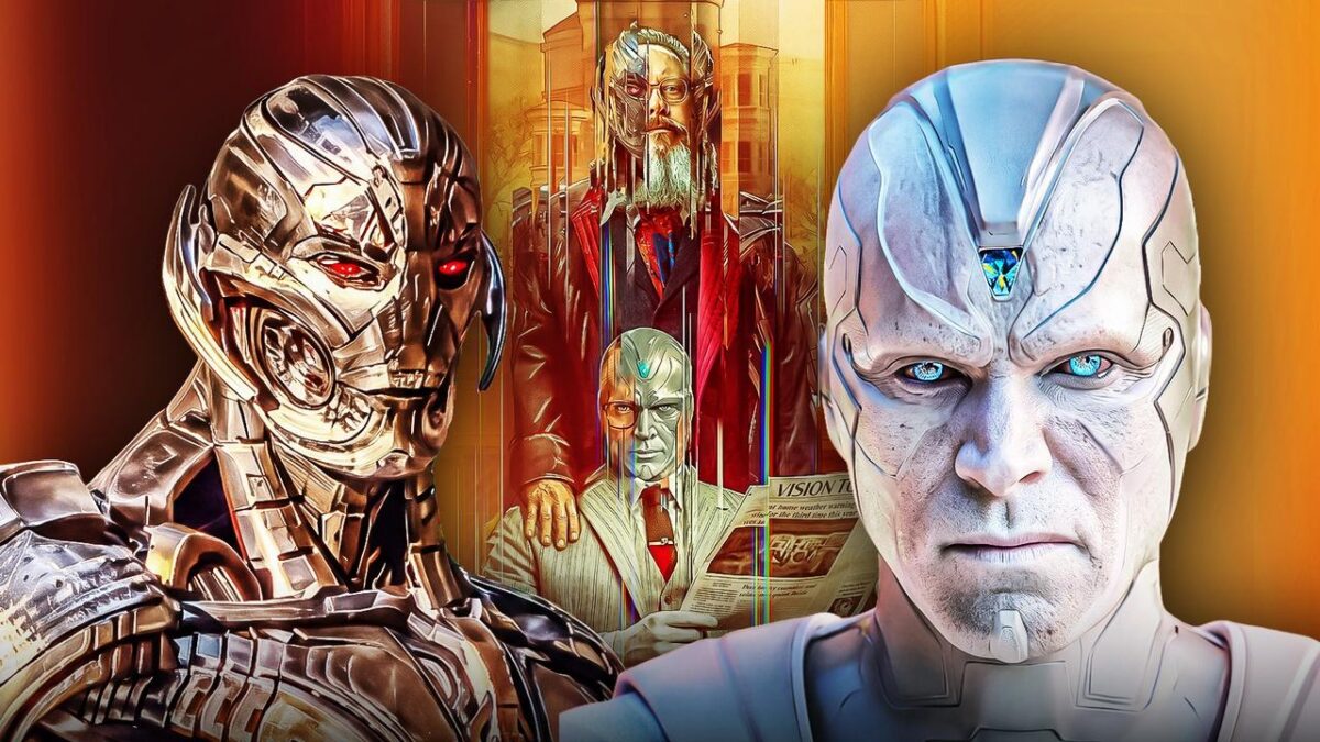 Ultron and Vision in VisionQuest.