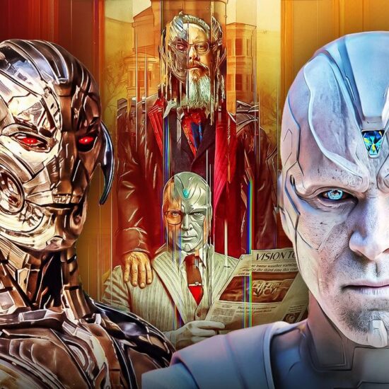Ultron and Vision in VisionQuest.