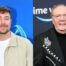 MrBeast (left) and James Patterson