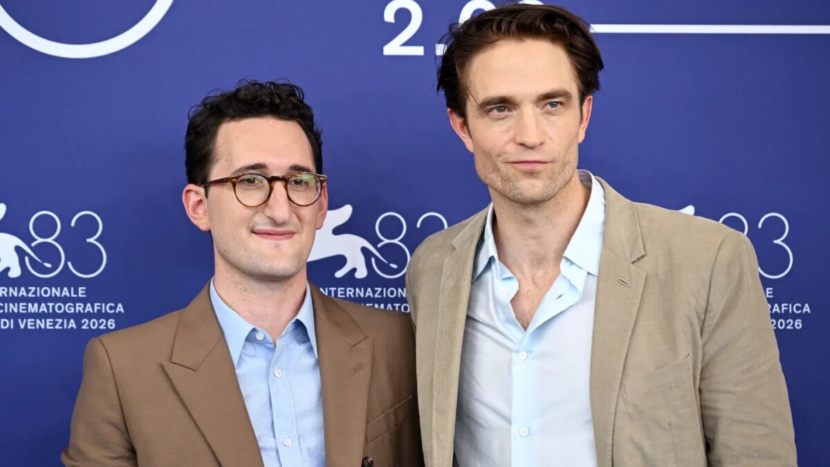 Director Lance Oppenheim and Robert Pattinson attend the