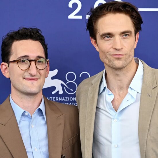 Director Lance Oppenheim and Robert Pattinson attend the 