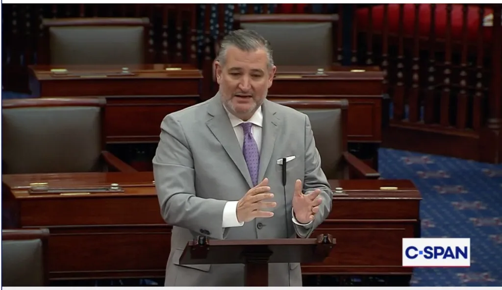 Ted Cruz Blocks Senators' Effort To Pass No Fakes Act