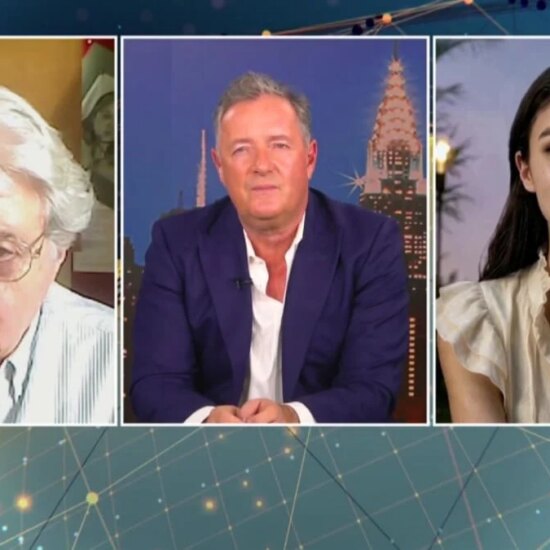Tilly Norwood glitches out on Piers Morgan Uncensored