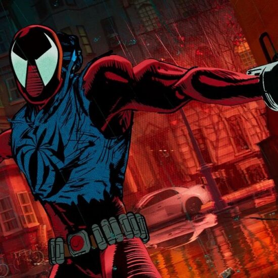 Ben Reilly, the Scarlet Spider, art by Mark Bagley.