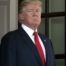 Donald Trump in red tie