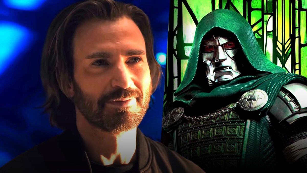 Chris Evans as Steve Rogers, Doctor Doom.