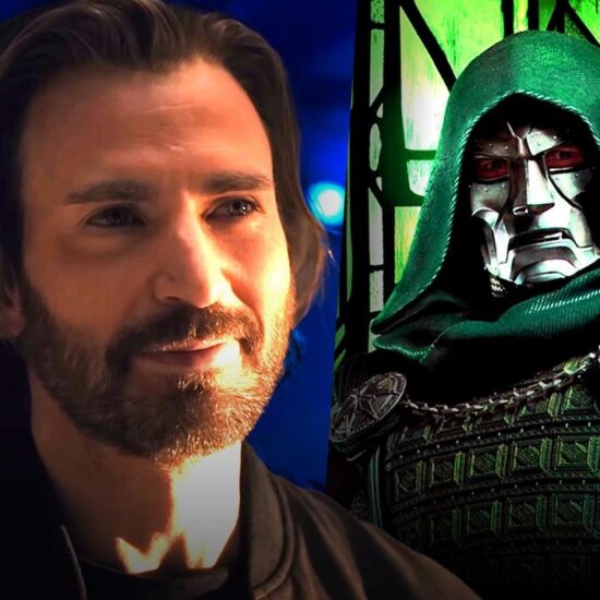 Chris Evans as Steve Rogers, Doctor Doom.
