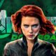 Avengers Doomsday logo, Scarlet Johansson's Black Widow