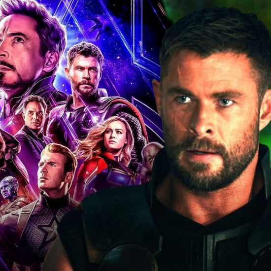 'Avengers: Endgame' poster, Chris Hemsworth as Thor from 'Avengers: Doomsday.'