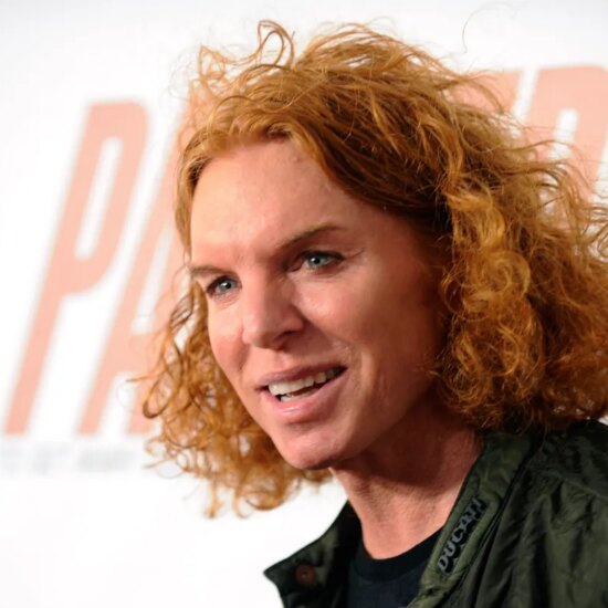 Carrot Top arrives at the premiere of FilmDistrict