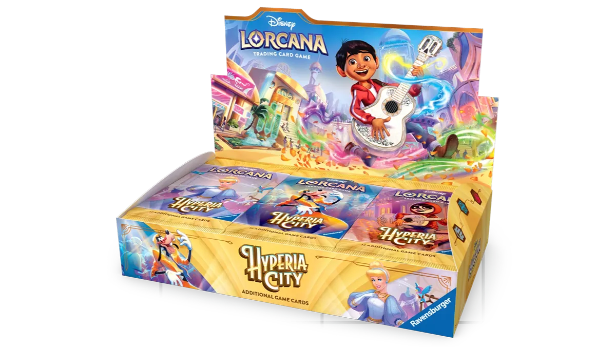 DISNEY LORCANA's HYPERIA CITY Takes a Major Mechanical Swing