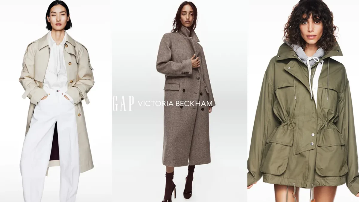 Gap × Victoria Beckham High Rise Utility Pants
