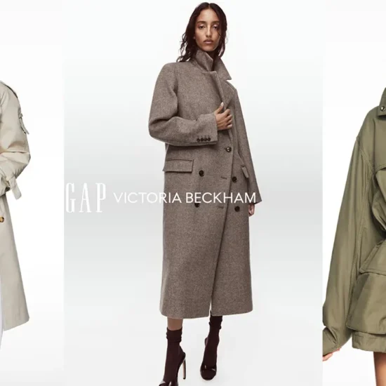 Gap × Victoria Beckham High Rise Utility Pants