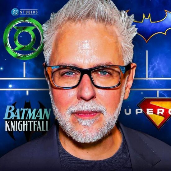 James Gunn, DC Studios movies and show logos
