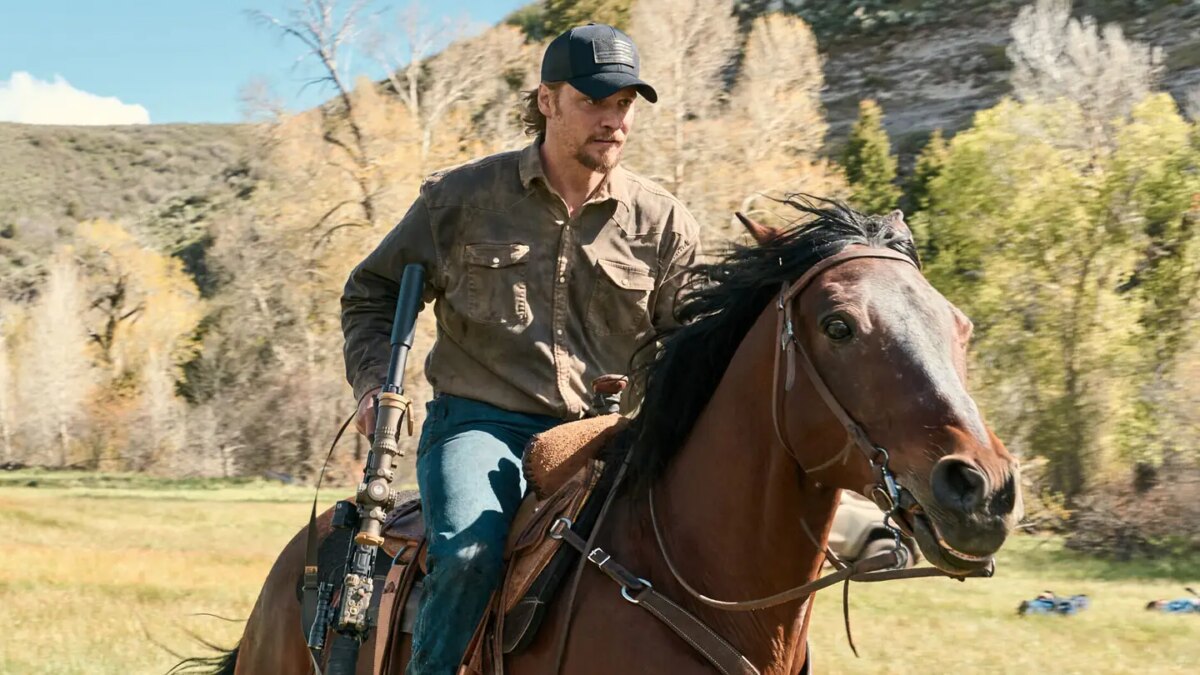 Pictured: Duke Davis Roberts as Shane Whitebear.