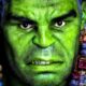 Hulk's face