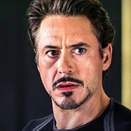Robert Downey Jr as Iron Man's Tony Stark