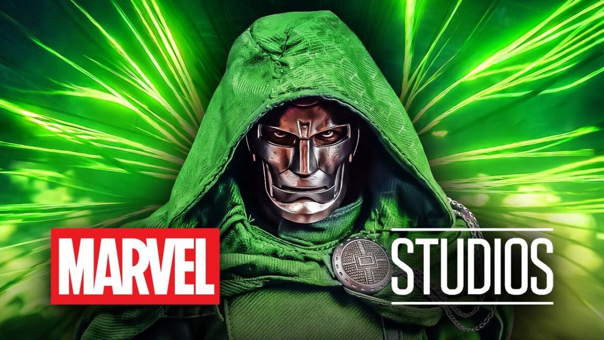 Doctor Doom, Marvel Studios logo.