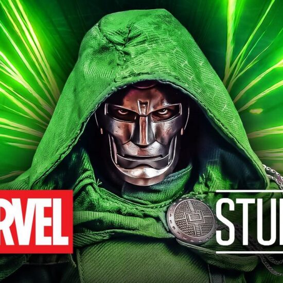 Doctor Doom, Marvel Studios logo.