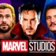 Doctor Strange, Thor, Mister Fantastic, Marvel Studios logo