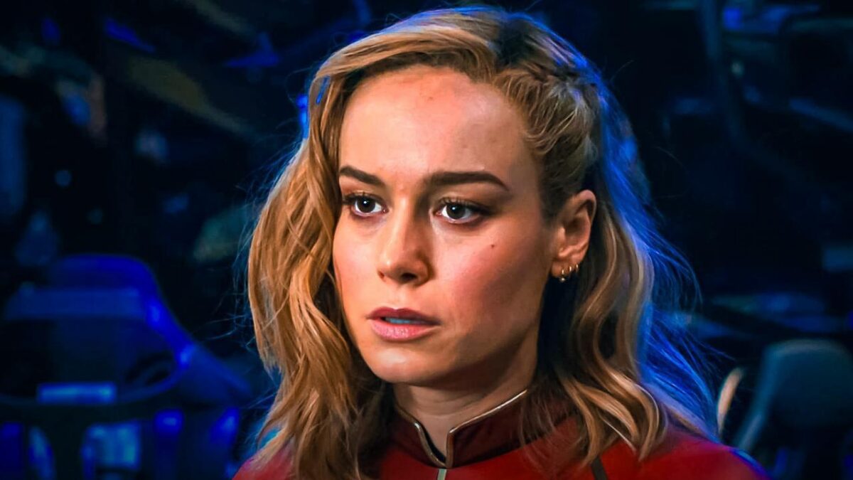 Brie Larson as Captain Marvel in Captain Marvel 2 aka The Marvels