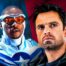 Sebastian Stan as Bucky Barnes, Anthony Mackie as Captain America