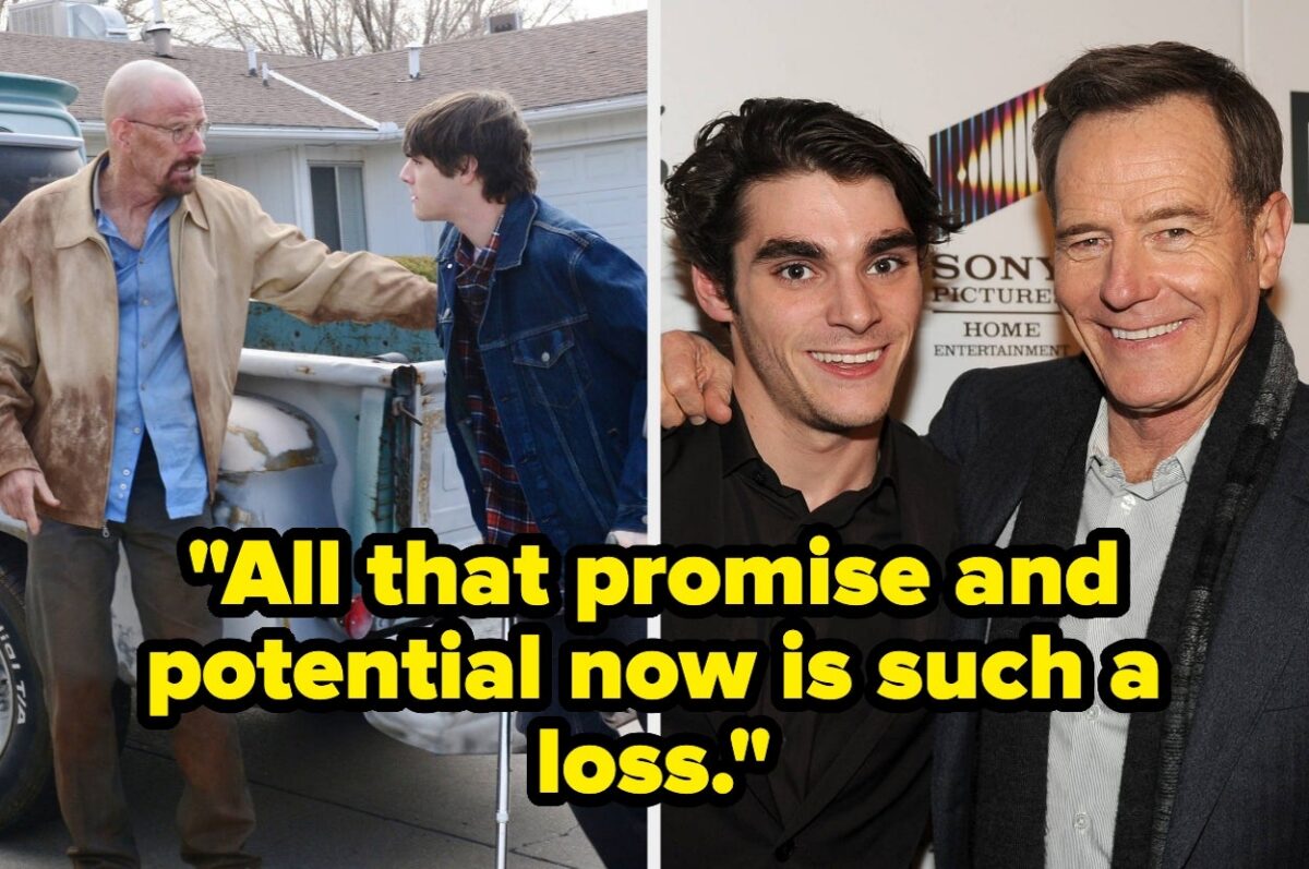 “We Were Texting Each Other Just A Few Weeks Ago”: People Are Crying Over Bryan Cranston’s Incredibly Emotional Tribute To His TV Son RJ Mitte After His Tragic Death